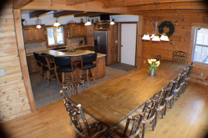 20 Person Dining Area and Kitchen
